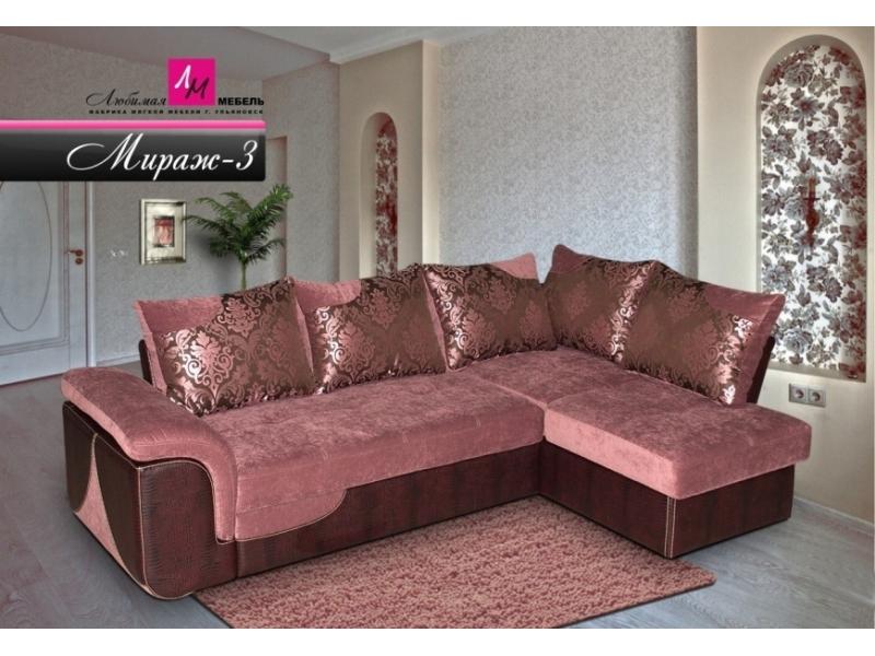 диван угловой мираж 3 в Нижневартовске