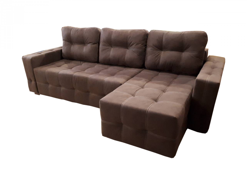 мягкий диван с утяжками честер угловой в Нижневартовске