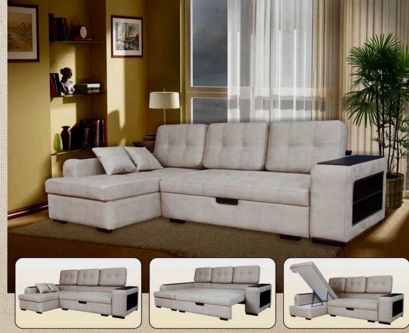 диван угловой максимус-5 светлый в Нижневартовске