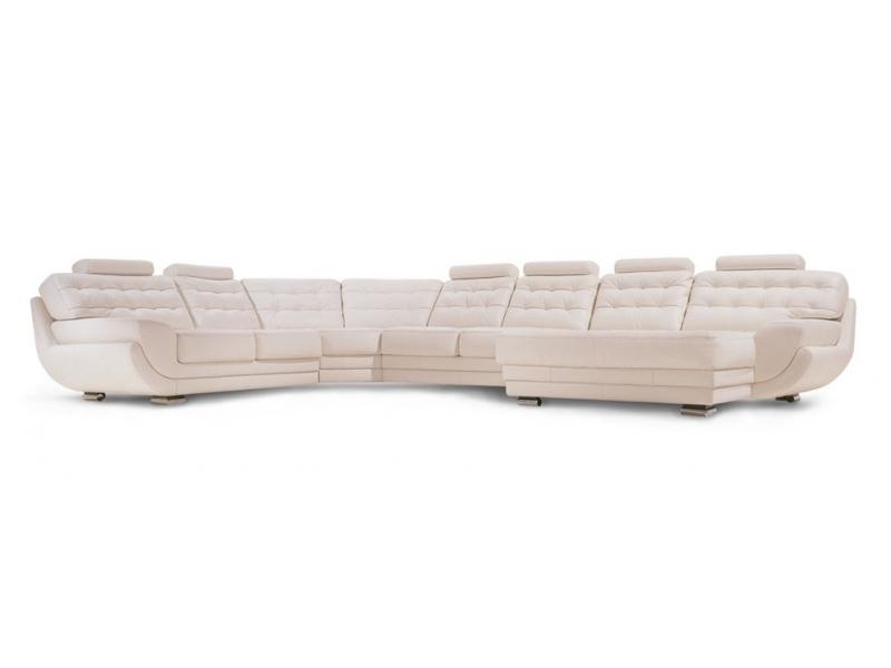 угловой белый диван неаполь в Нижневартовске