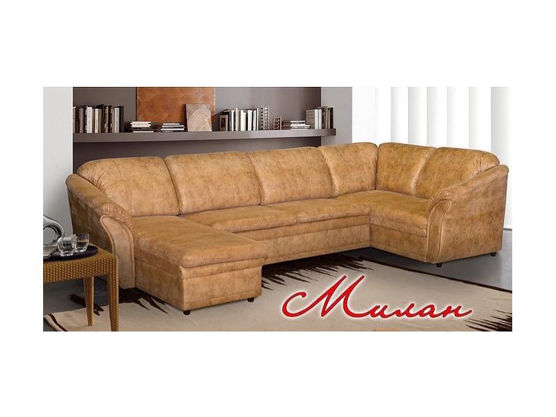 угловой диван милан с оттоманкой в Нижневартовске