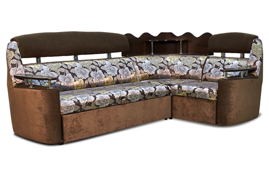 угловой диван с полкой георгий в Нижневартовске