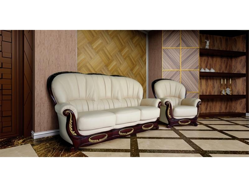 диван марина трехместный кожа в Нижневартовске