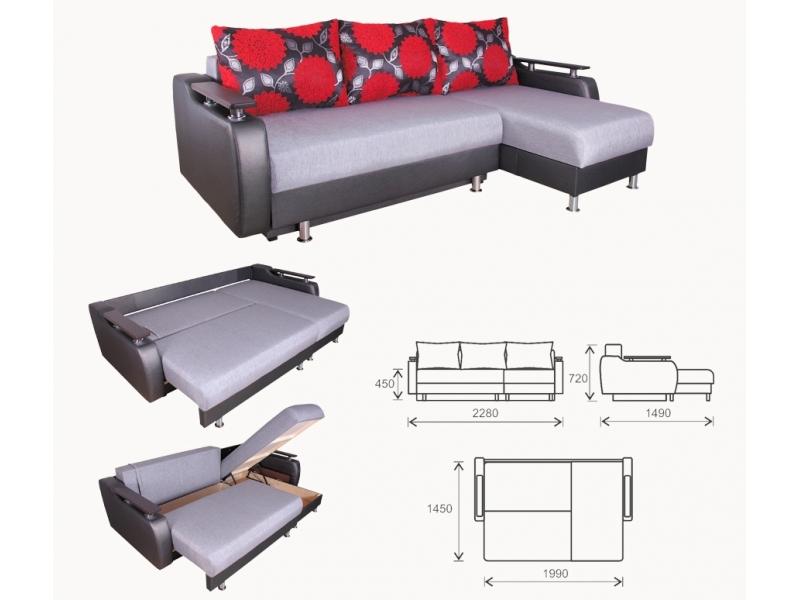 угловой диван мдф в Нижневартовске