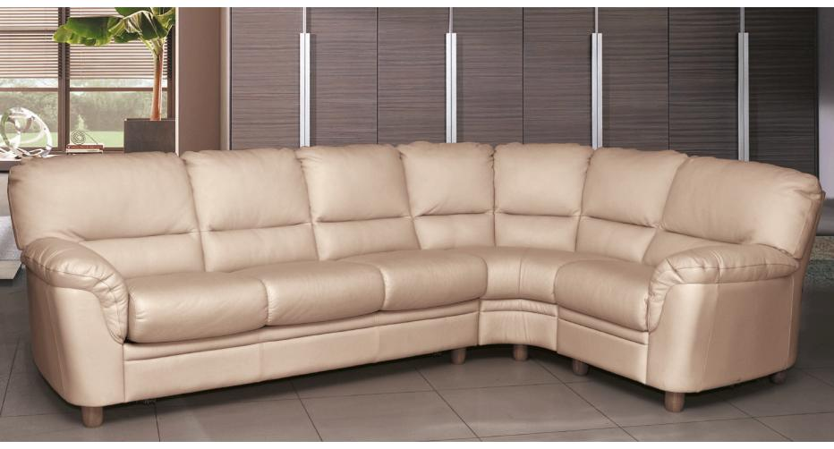 бежевый угловой диван оазис в Нижневартовске