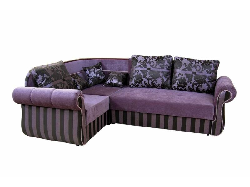 фиолетовый угловой диван тоника м в Нижневартовске