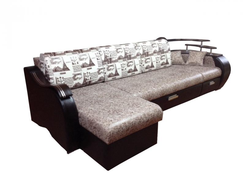 диван угловой с полочками магнит 3 в Нижневартовске