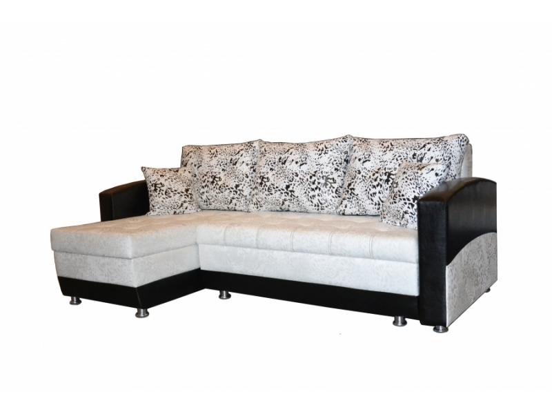 светлый диван с оттоманкой феникс 2 в Нижневартовске