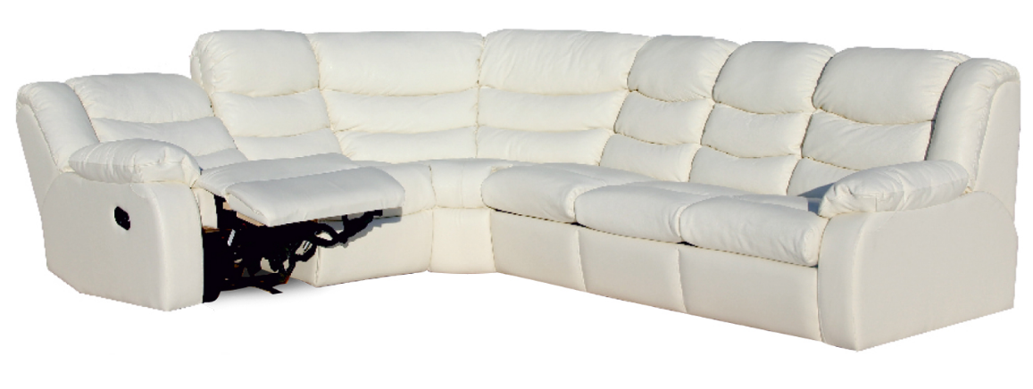 угловой диван манчестер с креслом реклайнером в Нижневартовске