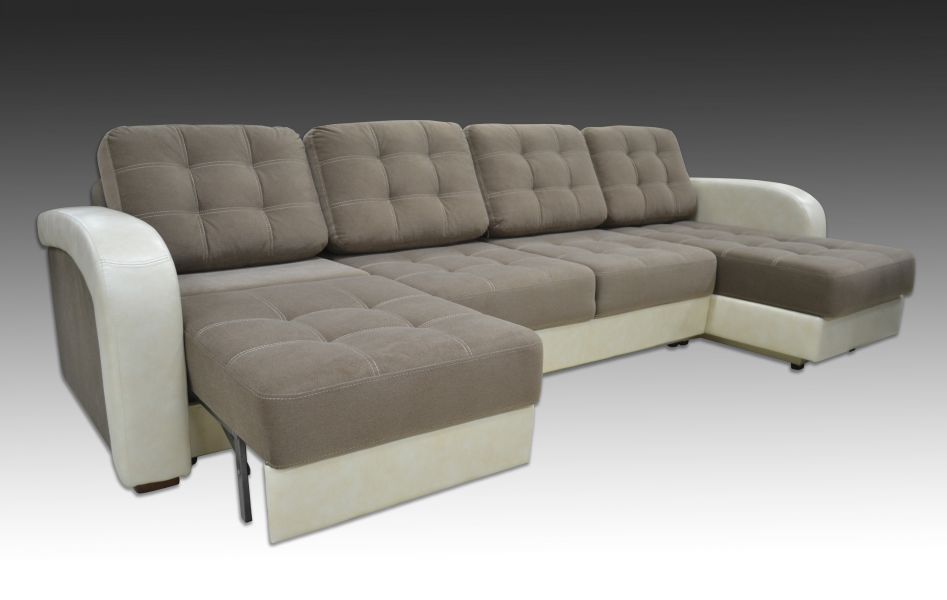 диван с креслом-трансформер и оттоманкой мэйсон в Нижневартовске