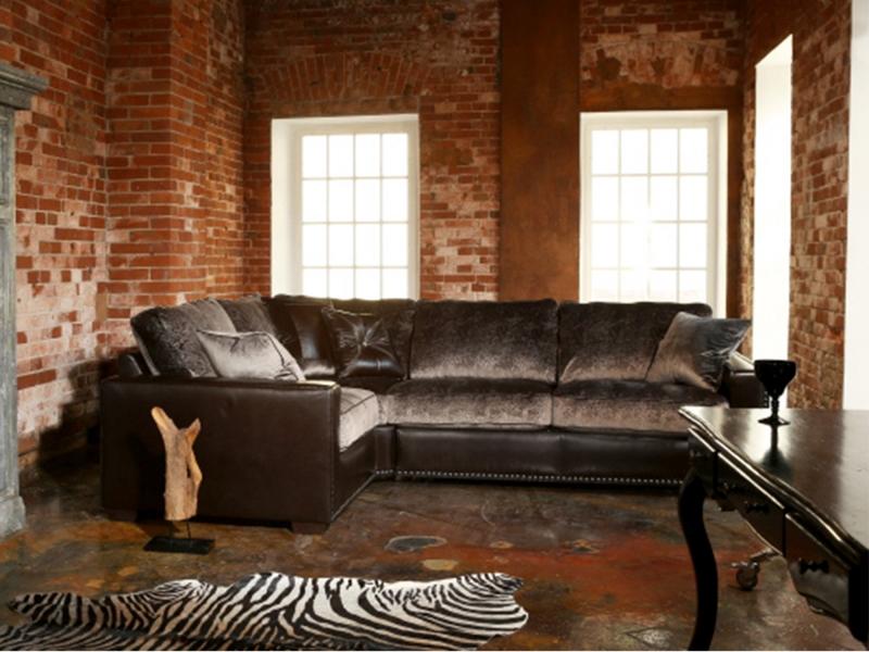 новый угловой диван в коричневом цвете декаданс 2 в Нижневартовске