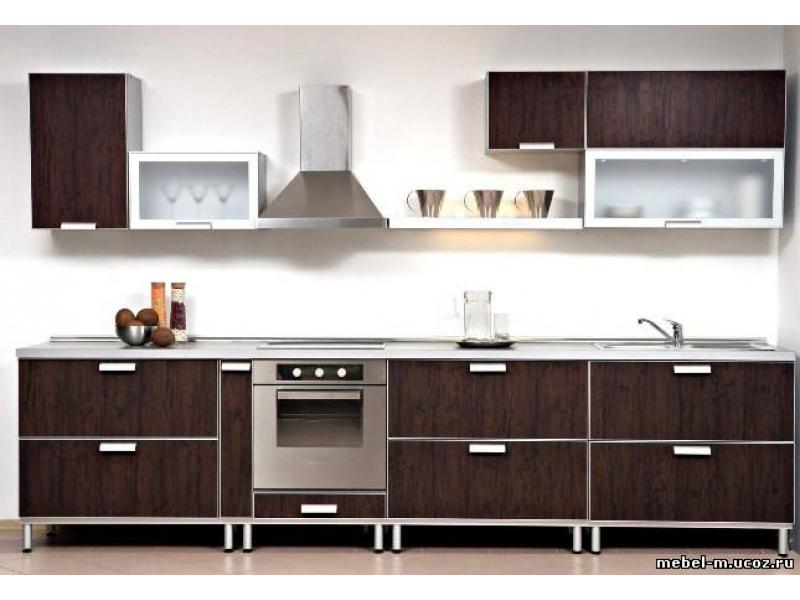 кухня в алюминиевой рамке в Нижневартовске