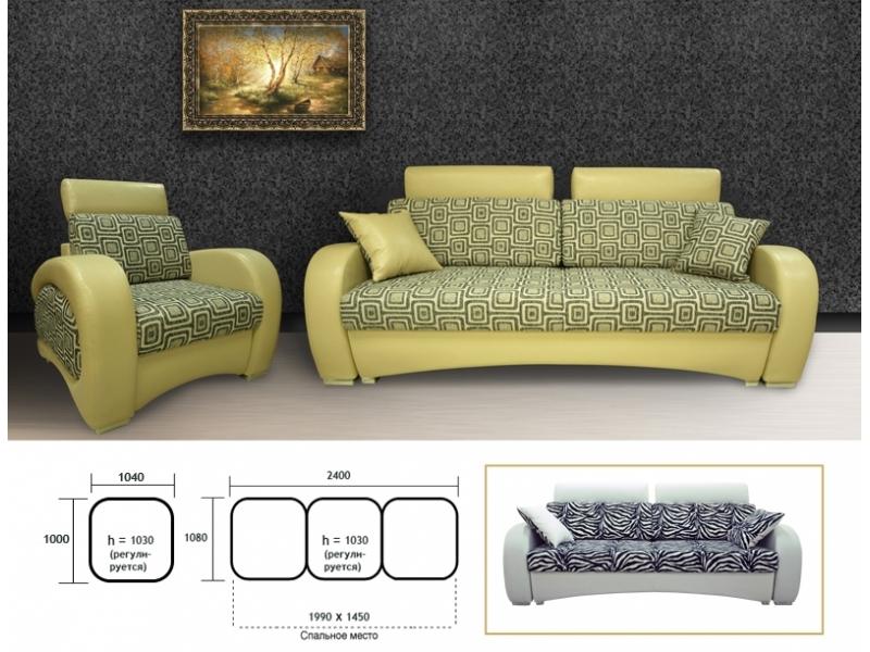 диван прямой престиж в Нижневартовске