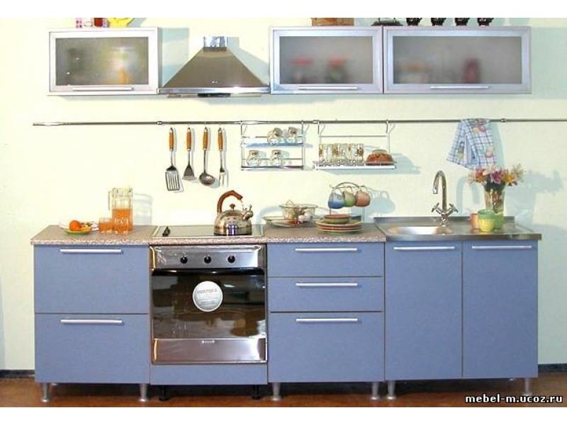 кухня в алюминиевой рамке в Нижневартовске