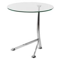 стол журнальный actor 2 silver хром в Нижневартовске