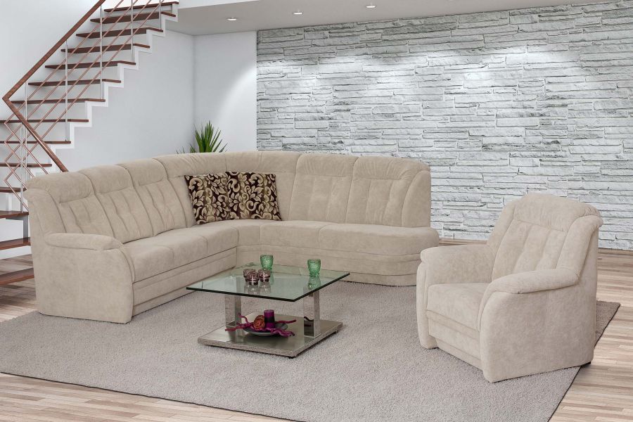 угловой тканевый диван andorra в Нижневартовске