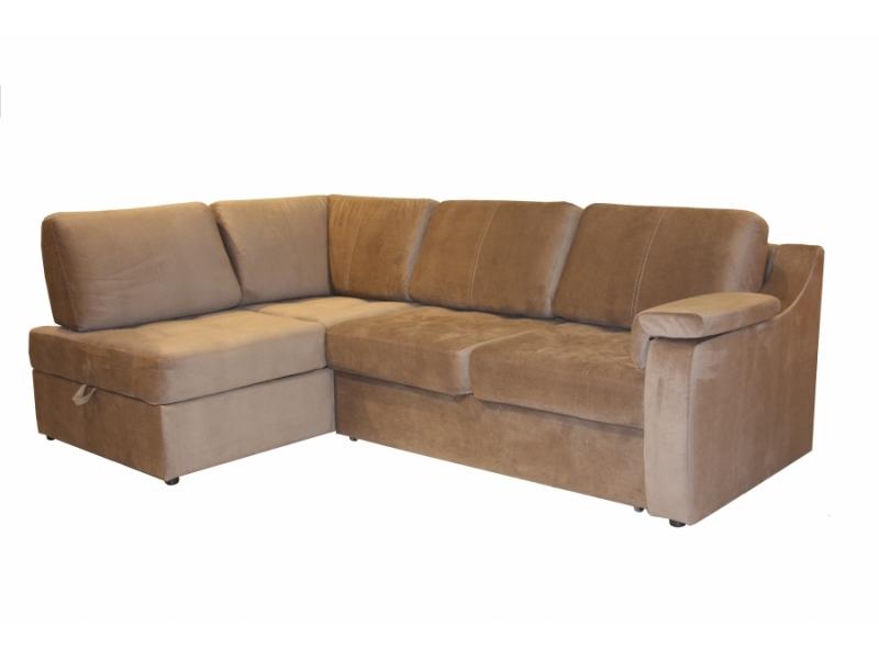 коричневый диван велюр в Нижневартовске