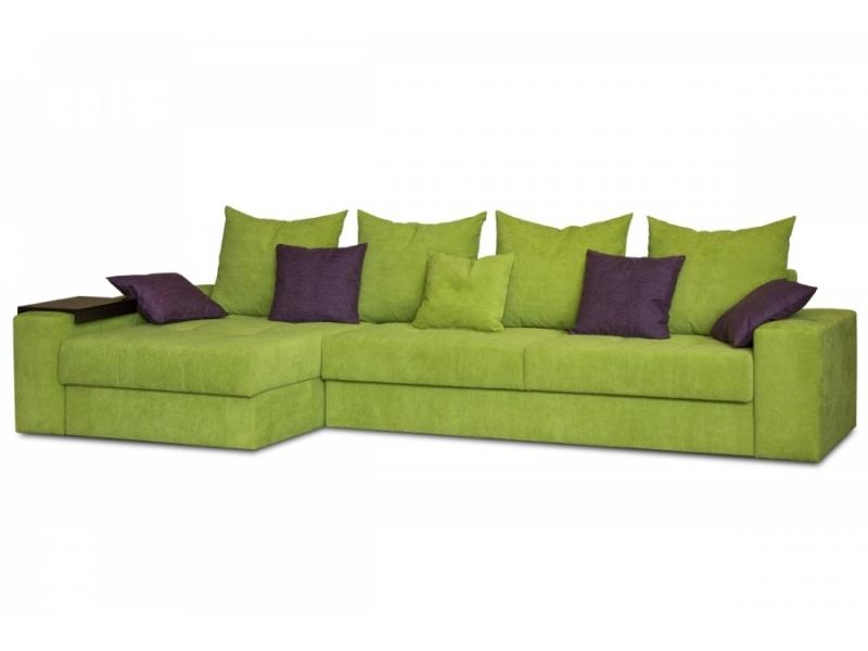 зеленый угловой диван флай плюс в Нижневартовске