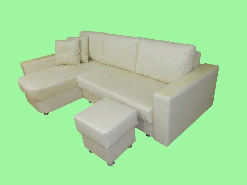 белоснежный угловой диван в Нижневартовске