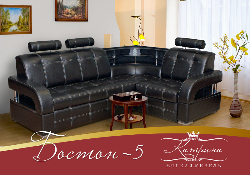 угловой диван бостон-5 в Нижневартовске