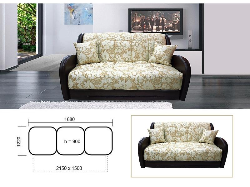 диван прямой каприз 4 в Нижневартовске