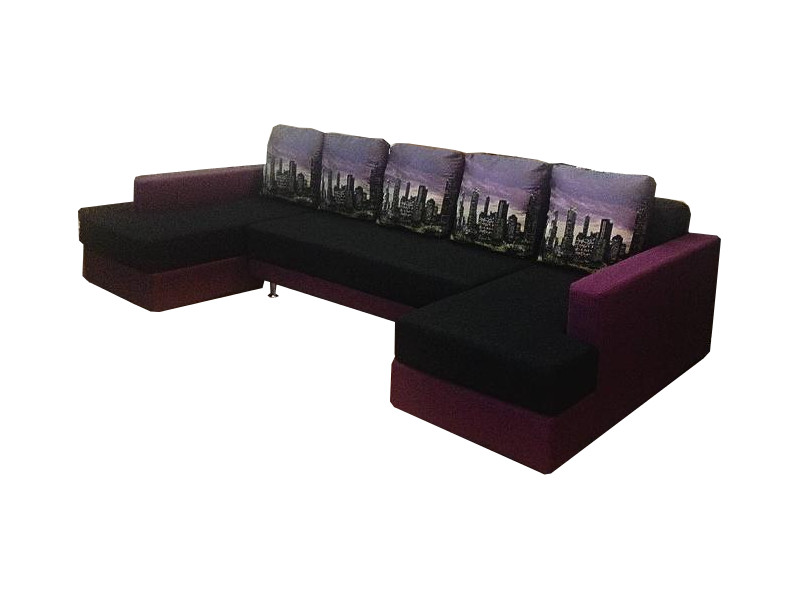 п-образный диван-кровать оскар-1 2 оттоманки в Нижневартовске