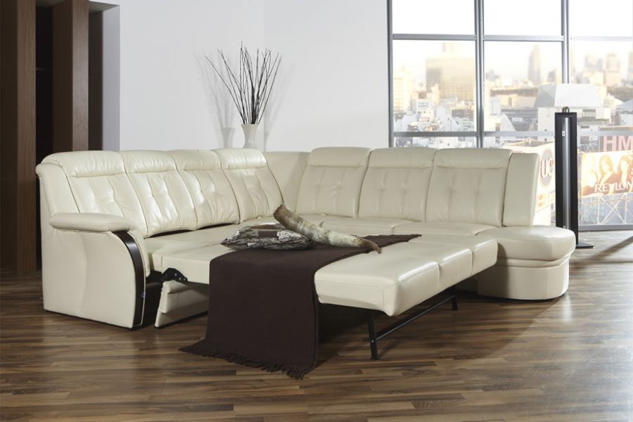 кожаный диван-кровать andorra в Нижневартовске