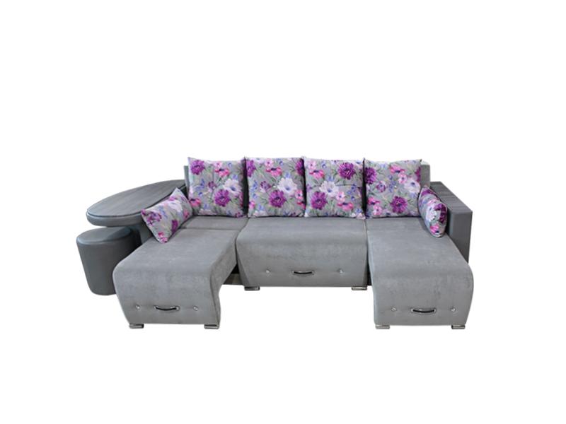 евро угловой хрусталик п со столом в Нижневартовске