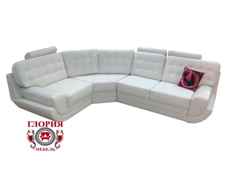 белый угловой диван майами в Нижневартовске