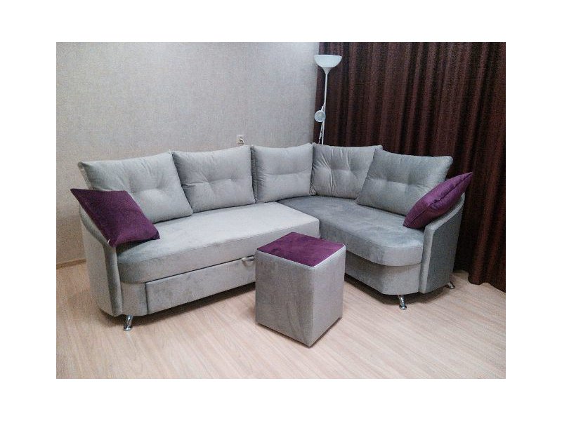 угловой серый диван в Нижневартовске