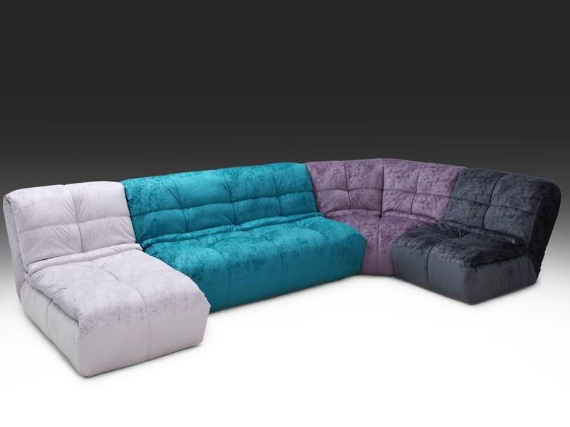 модульный диван разных цветов книжка люкс м в Нижневартовске