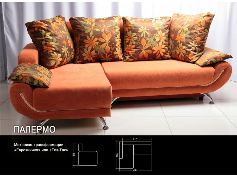 диван угловой еврокнижка палермо в Нижневартовске