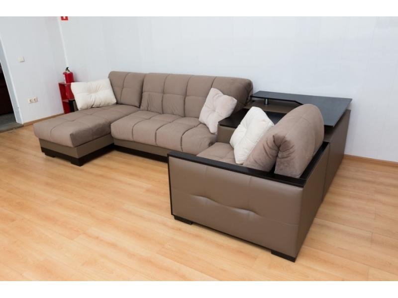 угловой диван с полочкой мальта мд в Нижневартовске