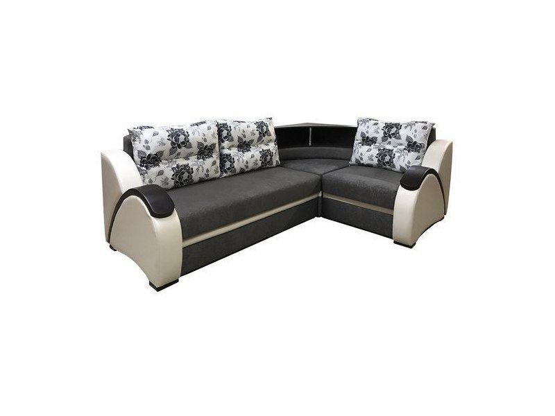 угловой диван луна с полками в Нижневартовске