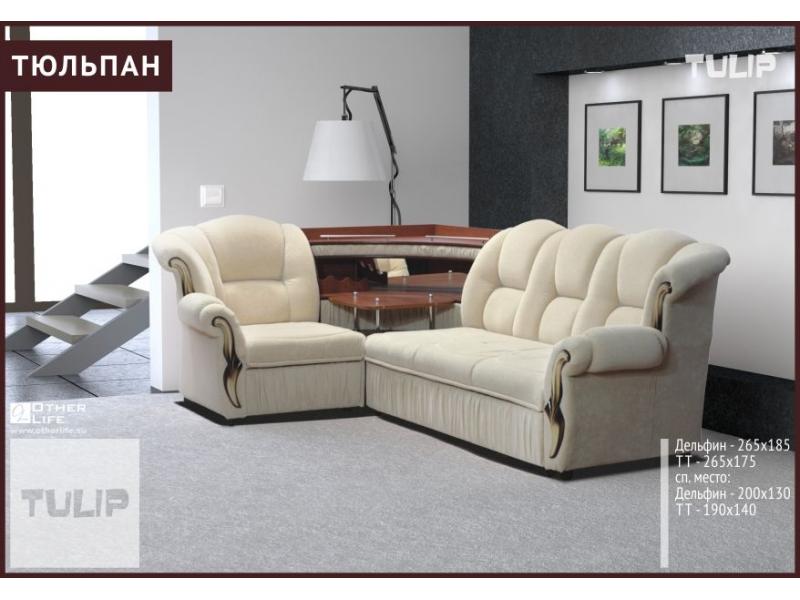 угловой диван тюльпан в Нижневартовске