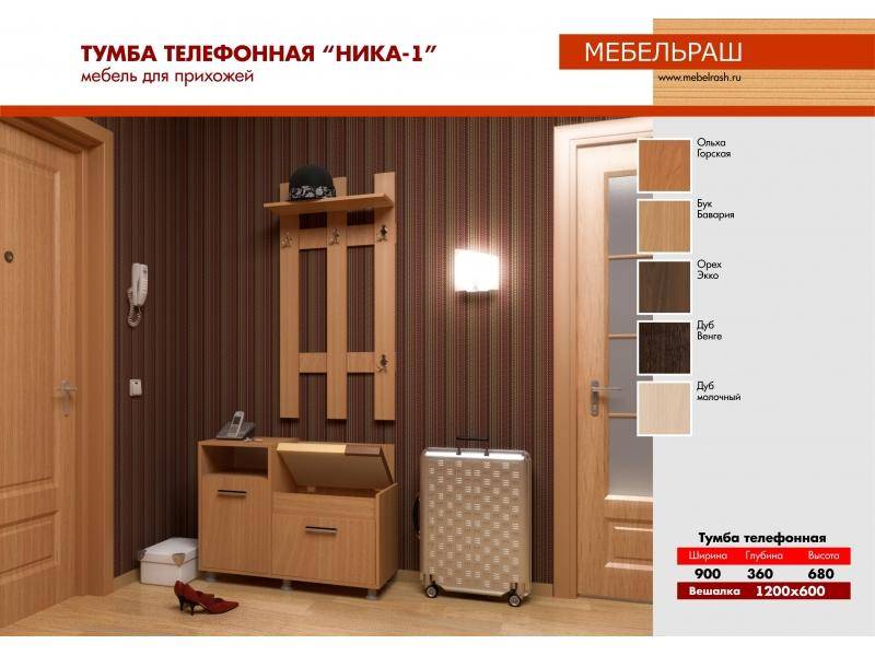 прихожая прямая ника 1 в Нижневартовске