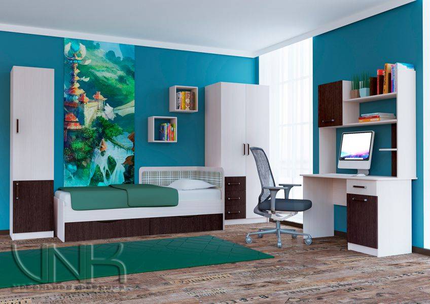 набор мебели молодежная серия в Нижневартовске