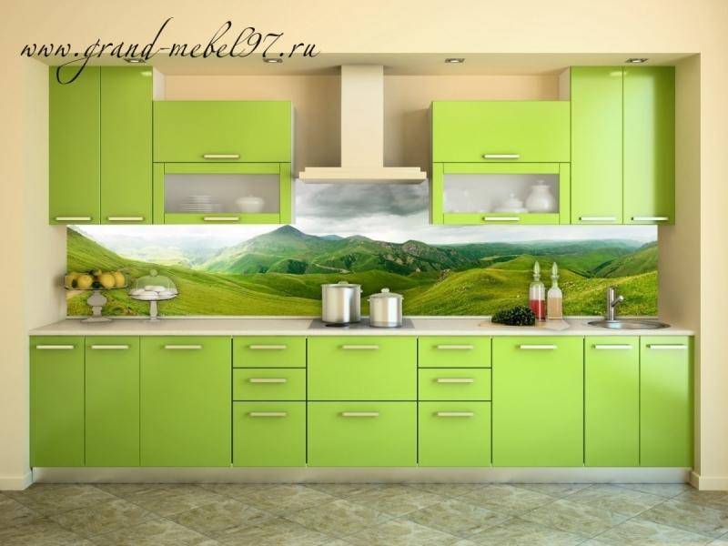 кухня с фотопечатью 037 в Нижневартовске