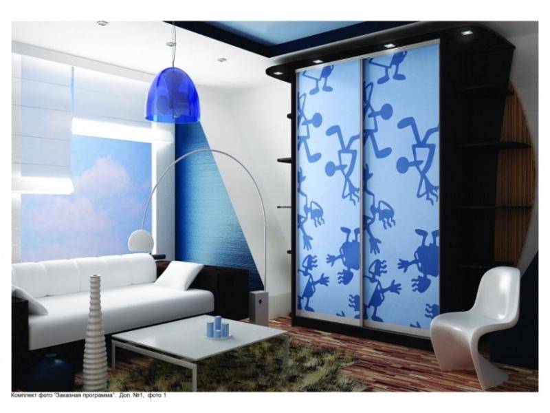 шкаф-купе с полками 2 в Нижневартовске