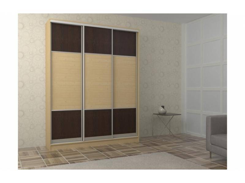 шкаф-купе адриано-3.1 3-х дверный в Нижневартовске