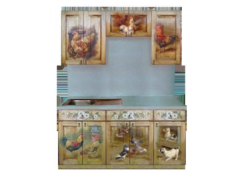 кухня в росписи гретта в Нижневартовске