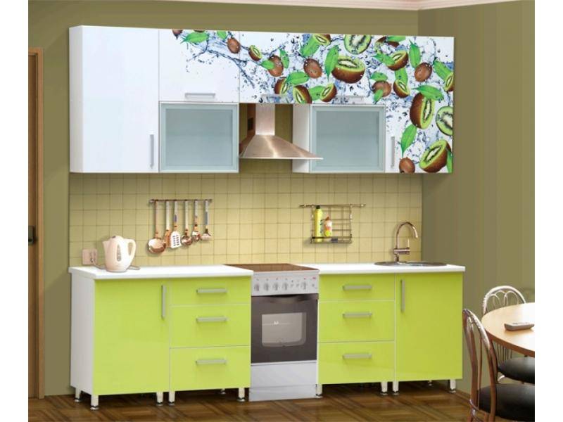кухонный гарнитур прямой киви в Нижневартовске