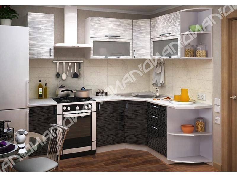 кухня угловая страйп в Нижневартовске