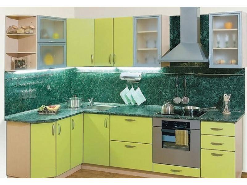 кухонный гарнитур угловой ева-5 в Нижневартовске