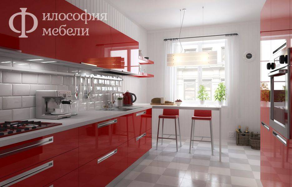 прямая кухня №27 в Нижневартовске