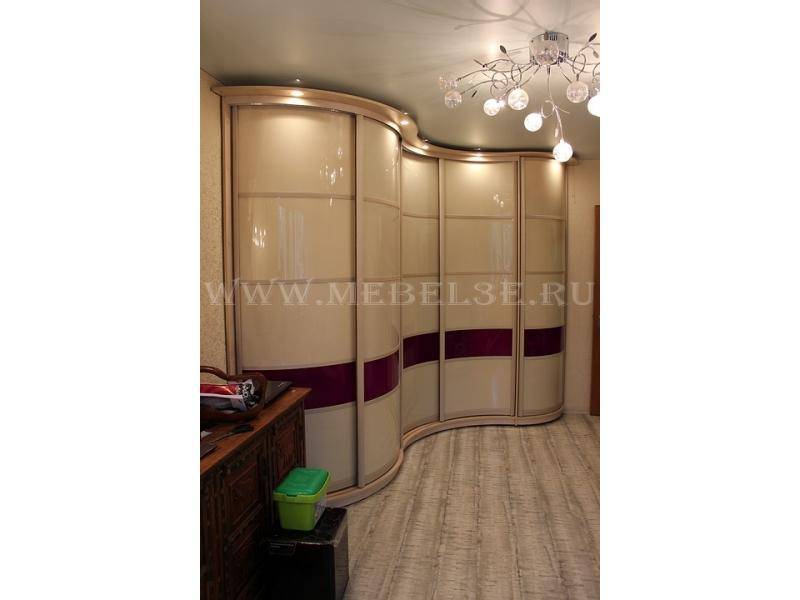 пятидверный радиусный шкаф купе в Нижневартовске