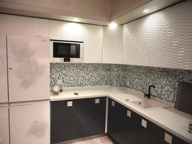 стильная угловая кухня в Нижневартовске