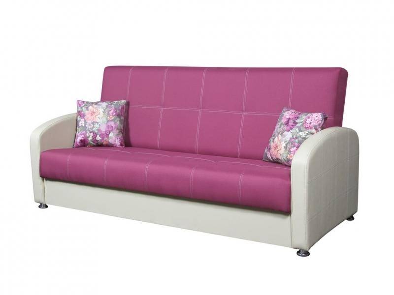 розовый эконом-диван грация в Нижневартовске