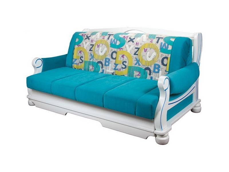 яркий голубой диван фея 28 в Нижневартовске