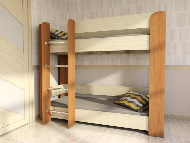 удобная двухъярусная кровать в Нижневартовске